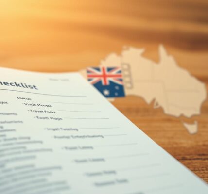 Australia flight checklist