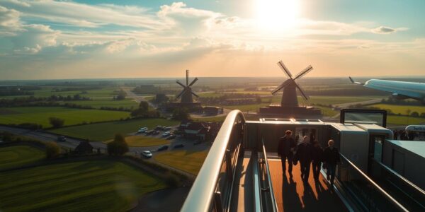 arrival in Netherlands
