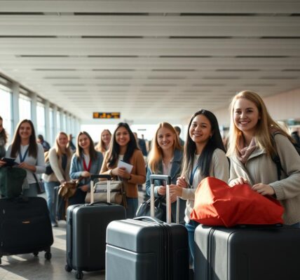 student flight to Canada